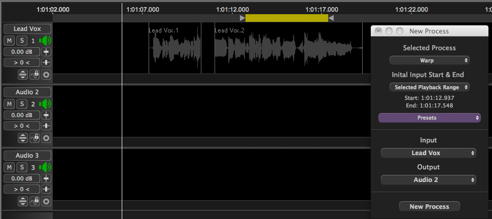 Warp Process - New PR process